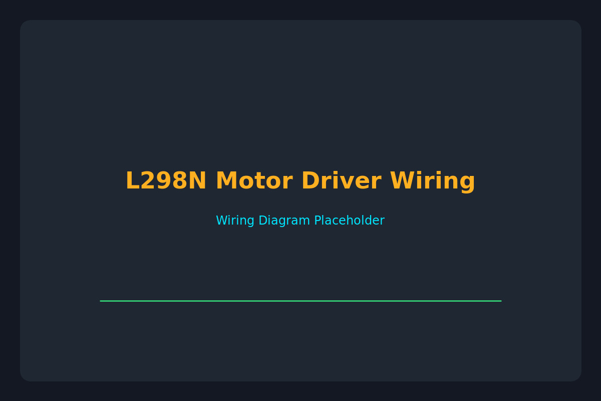 L298N Motor Driver Wiring