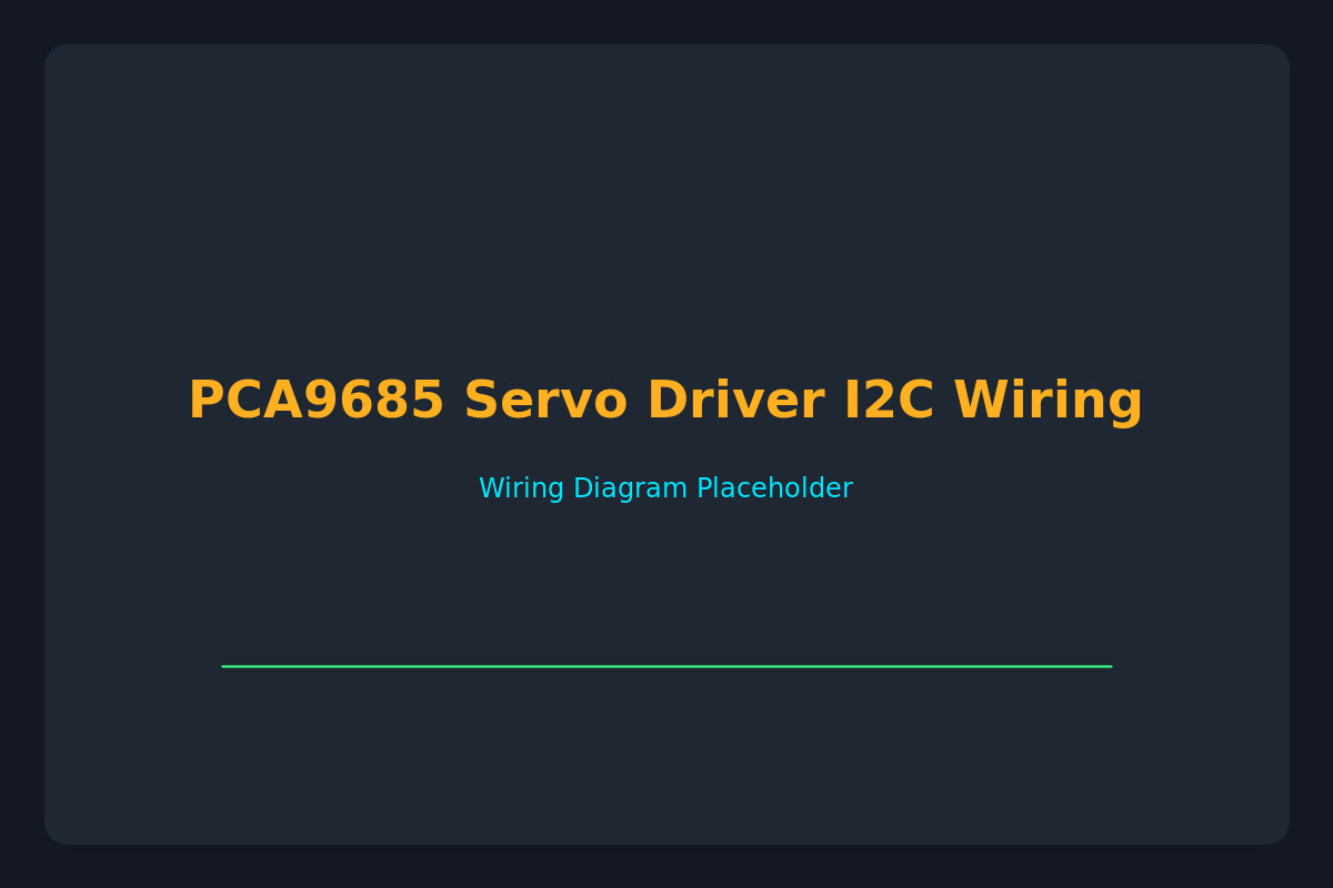 PCA9685 Servo Driver I2C Wiring