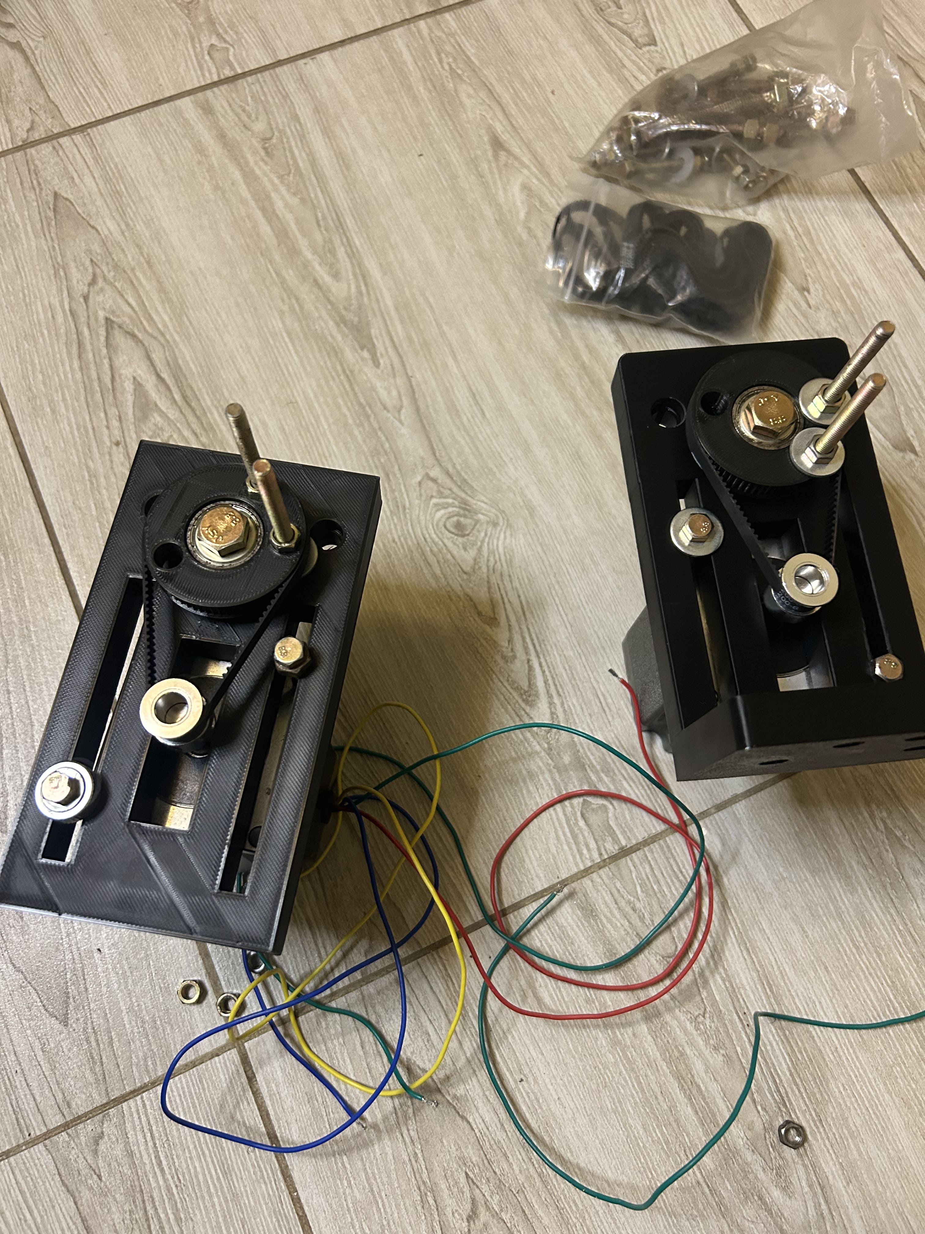 6-Axis Robot Arm . Joint 1 : Building the Belt Reduction Base Drive gallery image 3