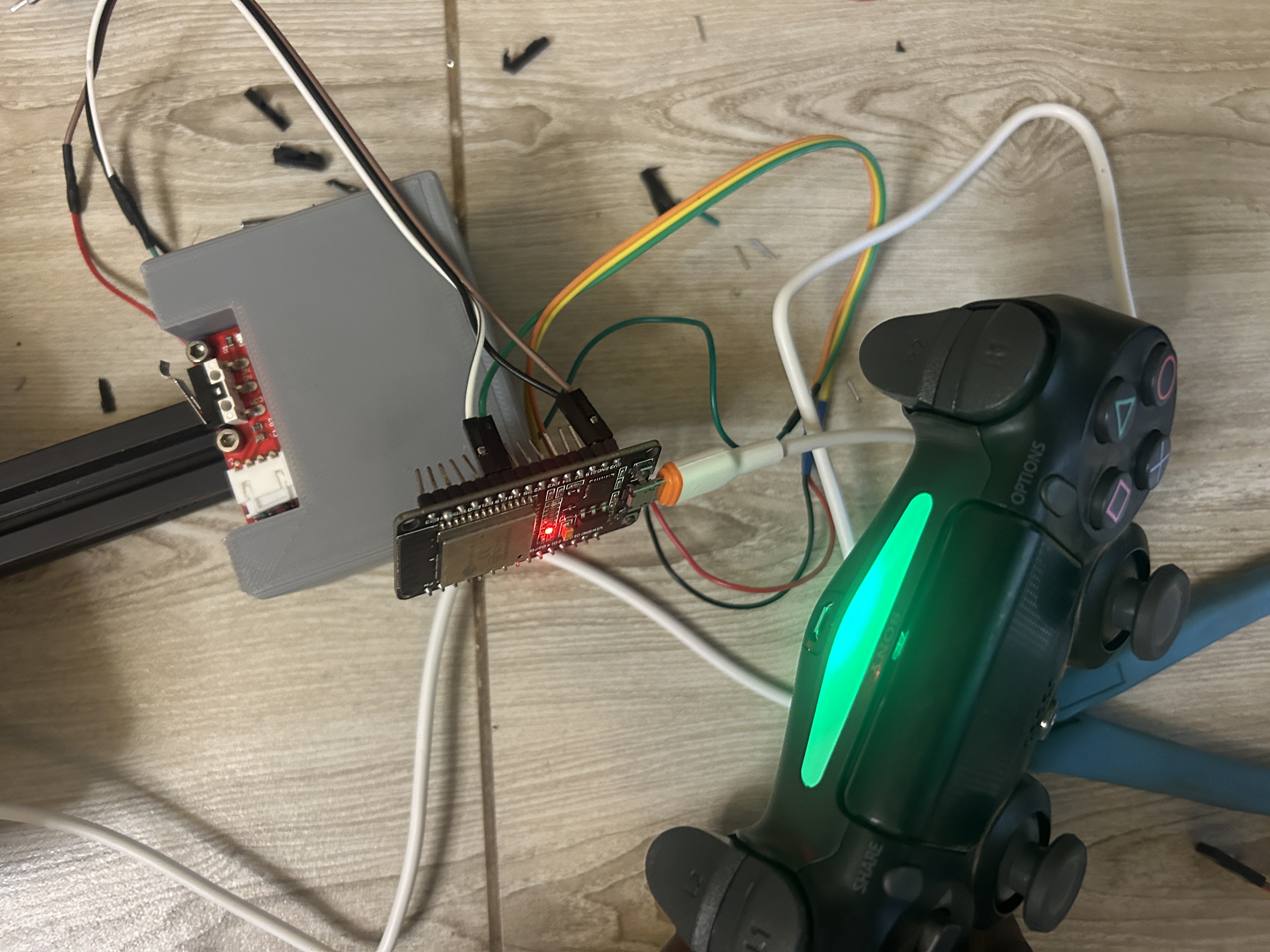 How to Connect a PS4 Controller to an ESP32 Dev Kit with Bluepad32
